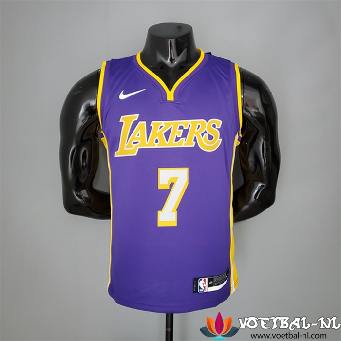 Los Angeles Lakers (Anthony #7) NBA shirts Purper/Geel