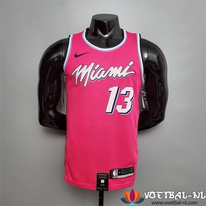 Miami Heat (Adebayo #13) NBA shirts Roos Encolure Ronde
