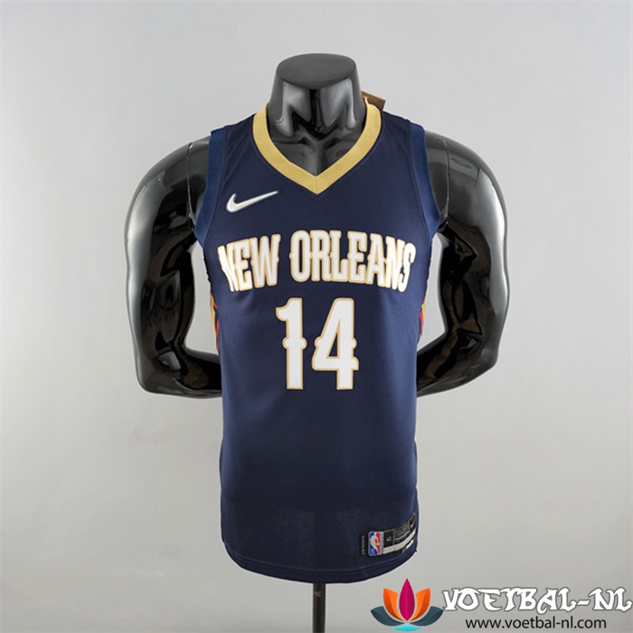 New Orleans Pelicans (Ingram #14) NBA shirts marineblauw 75th Anniversary