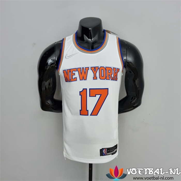 New York Knicks (Lin #17) NBA shirts Wit 75th Anniversary
