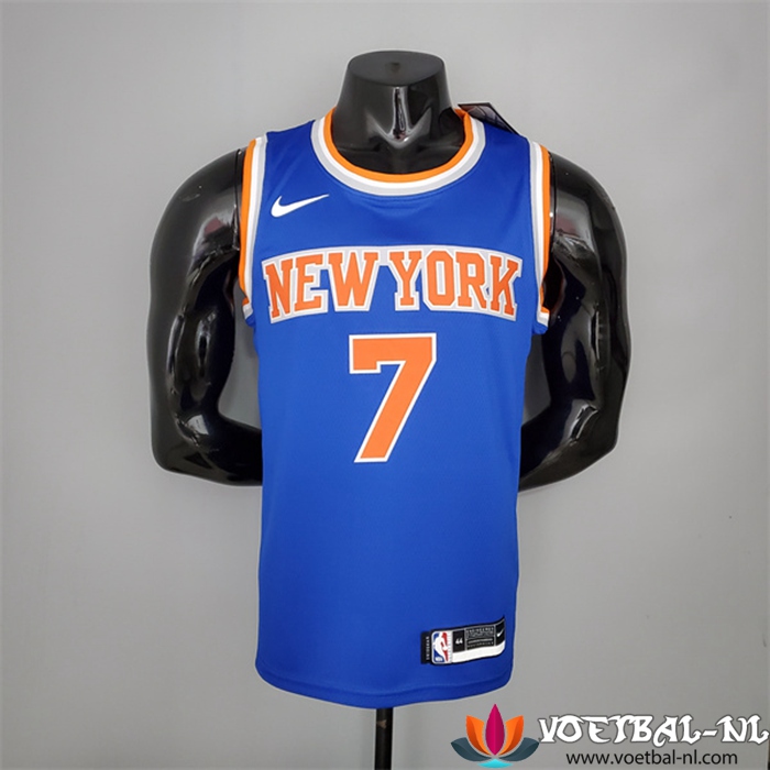 New York Knicks (Anthony #7) NBA shirts 2021 Blauw