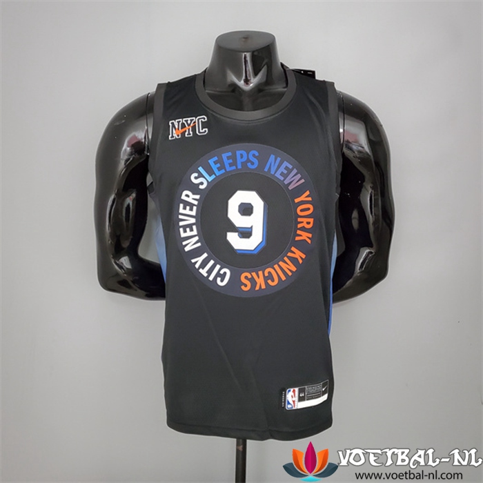 New York Knicks (Barrett #9) NBA shirts Zwart City Edition