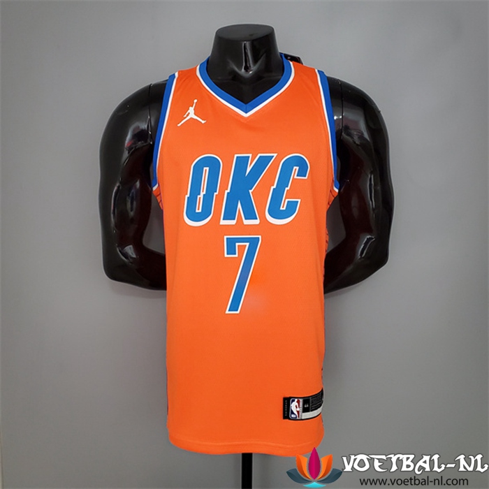Oklahoma City Thunder (Anthony #7) NBA shirts Oranje Jordan