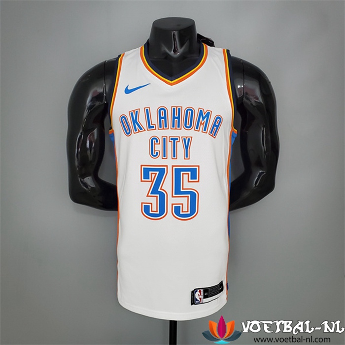 Oklahoma City Thunder (Durant #35) NBA shirts Wit