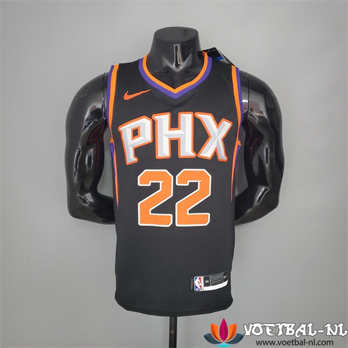 Phoenix Suns (Ayton #22) NBA shirts 2021 Zwart