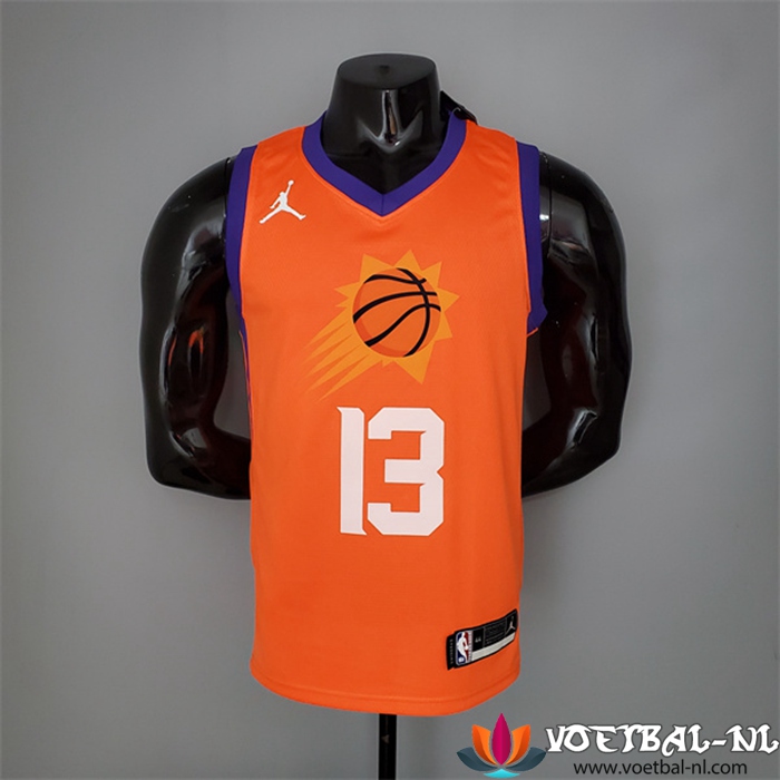 Phoenix Suns (Nash #13) NBA shirts 2021 Oranje Jordan Theme