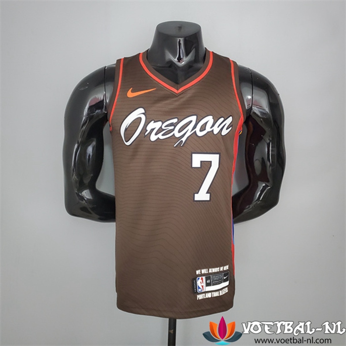 Portland Trail Blazers (Roy #7) NBA shirts 2021 Bruin City Edition