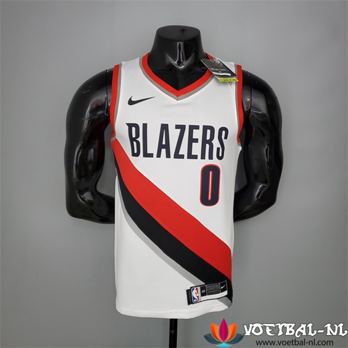 Portland Trail Blazers (Lillard #0) NBA Thuisshirt 2021 Zwart