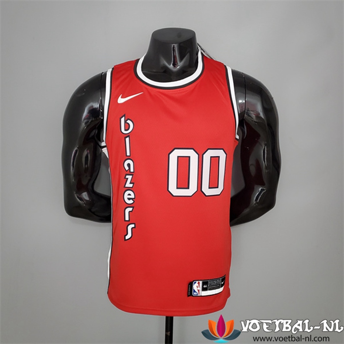Portland Trail Blazers (Anthony #00) NBA shirts Retro Rood