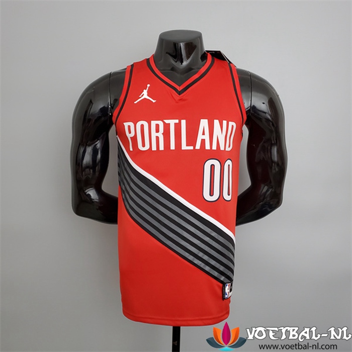 Portland Trail Blazers (Anthony #00) NBA shirts Rood Jordan Style