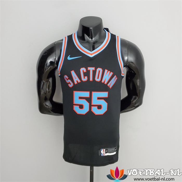 Sacramento Kings (Williams #55) NBA shirts 2021 Zwart City Edition