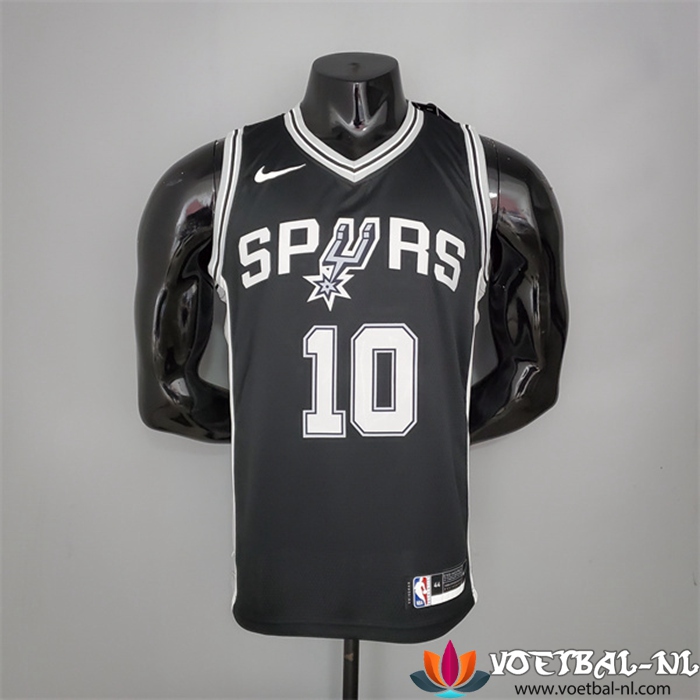 San Antonio Spurs (DeRozan #10) NBA shirts Zwart