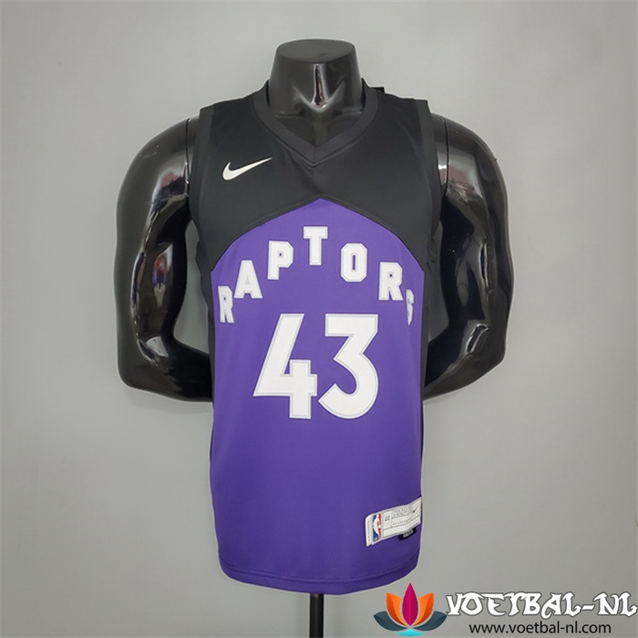 Toronto Raptors (Siakam #43) NBA shirts 2021 Purper/Zwart Bonus Edition