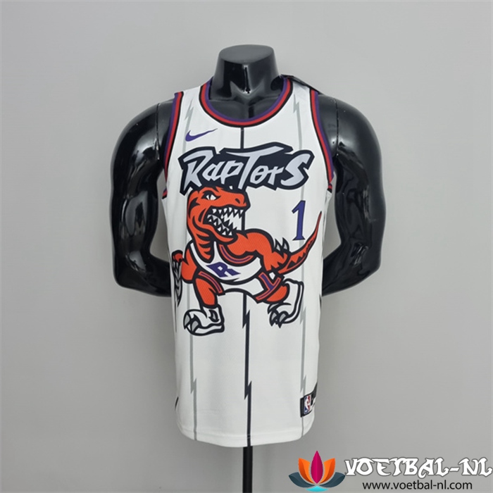 Toronto Raptors (McGrady #1) NBA shirts Wit