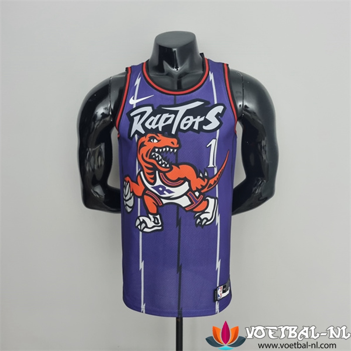 Toronto Raptors (McGrady #1) NBA shirts Purper