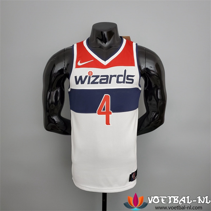 Washington Wizards (Wesbrook #4) NBA shirts Zwart/Rood/Wit 75th Anniversary