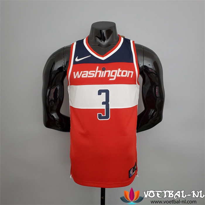 Washington Wizards (Beal #3) NBA shirts Rood/Wit/Blauw 75th Anniversary