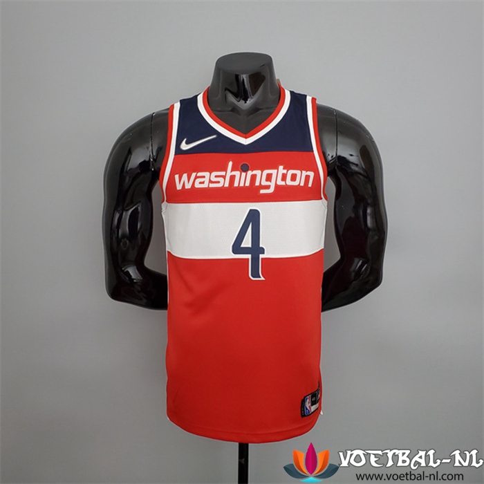 Washington Wizards (Wesbrook#4) NBA shirts Rood/Wit/Blauw 75th Anniversary
