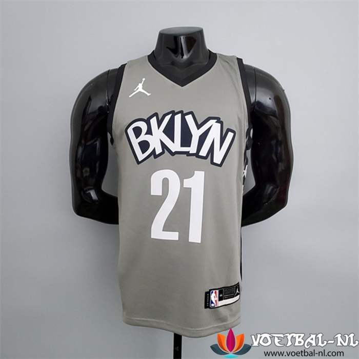 Brooklyn Nets (Aldridge #21) NBA shirts Grijs