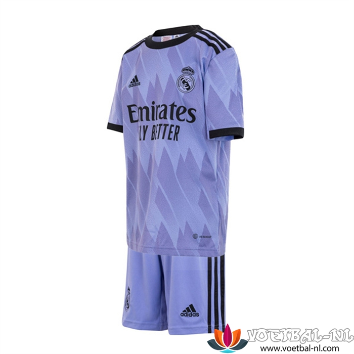 Nieuwe Real Madrid Kinderen Uitshirt 2022/2023