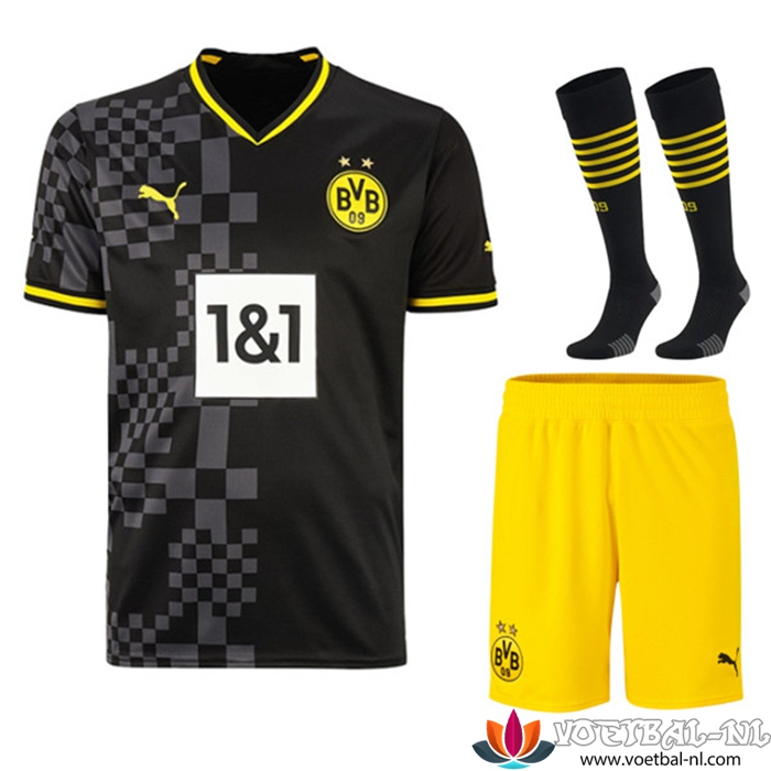 Dortmund Uitshirt (Shorts + Voetbalsokken) 2022/2023