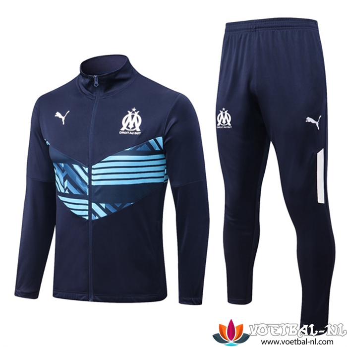 Marseille Trainingspak (Jack) marineblauw 2022/2023