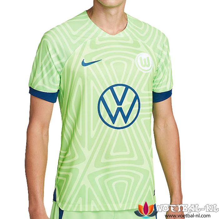 Nieuwe Voetbalshirts Vfl Wolfsburg Thuisshirt 2022/2023