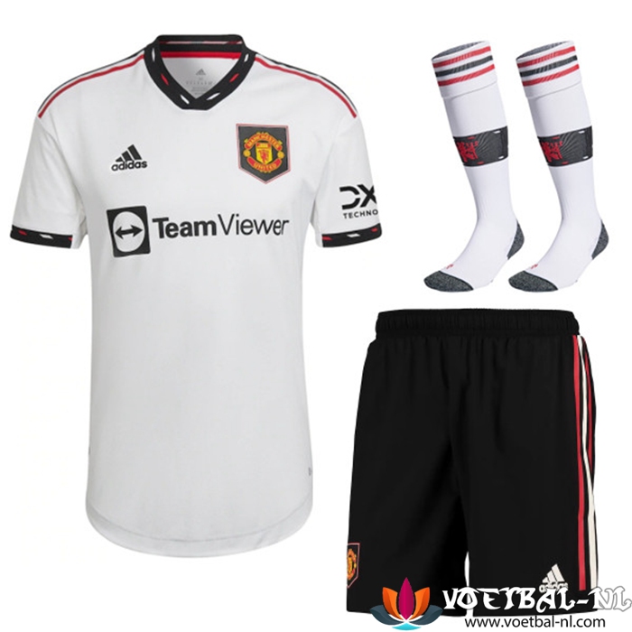 Manchester United Uitshirt (Shorts + sokken) 2022/2023