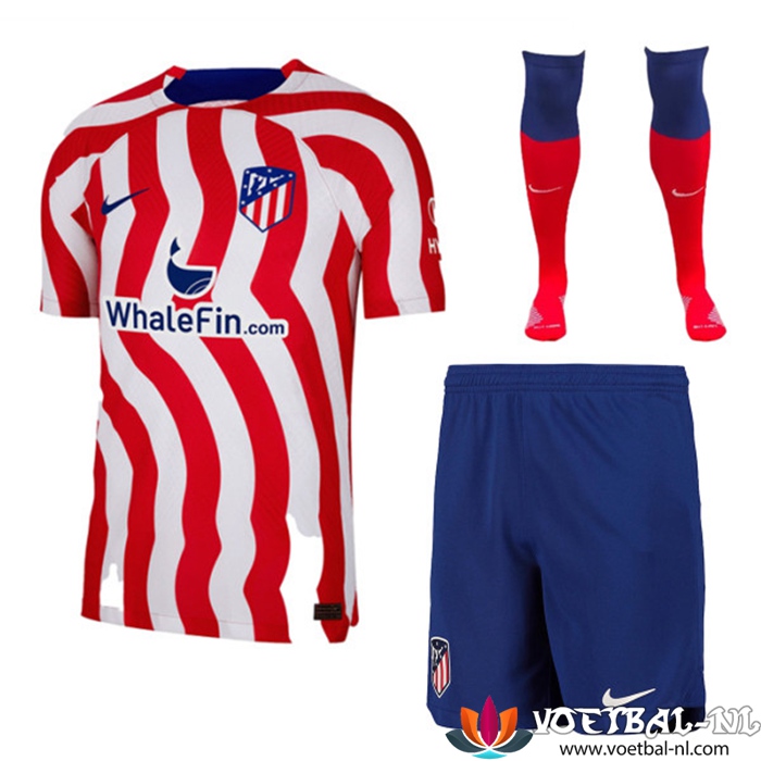 Atletico Madrid Thuisshirt (Shorts + sokken) 2022/2023