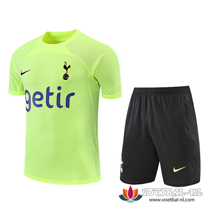 Tottenham Hotspur Trainingsshirt + Shorts Groente 2022/2023