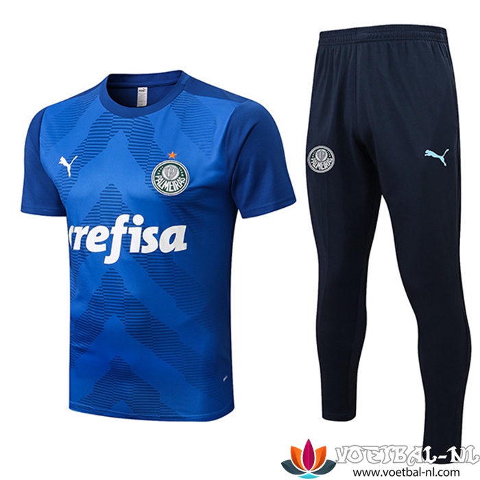 Palmeiras Trainingsshirt + Broek Blauw 2022/2023