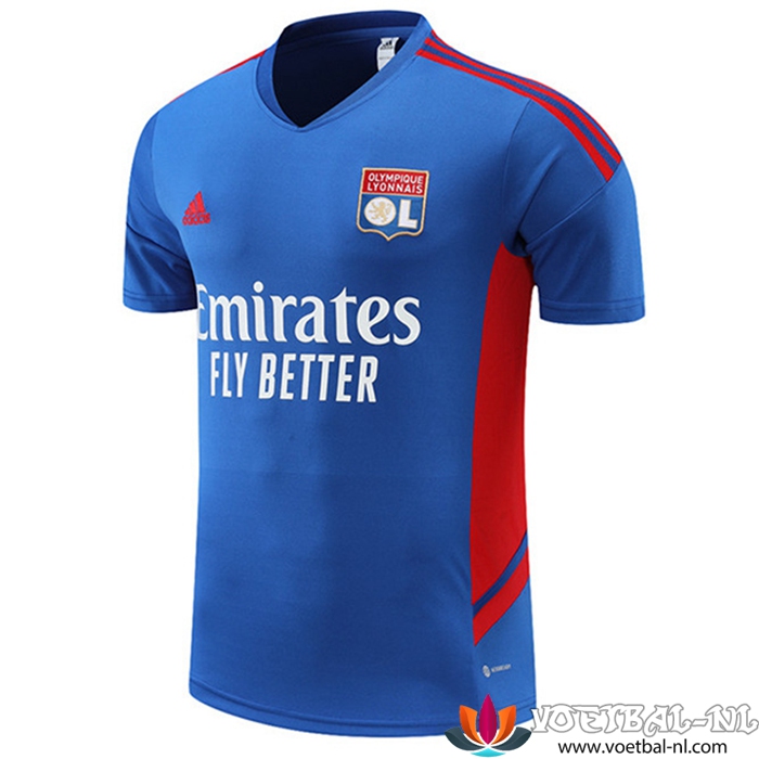 Lyon Trainingsshirt Blauw 2022/2023