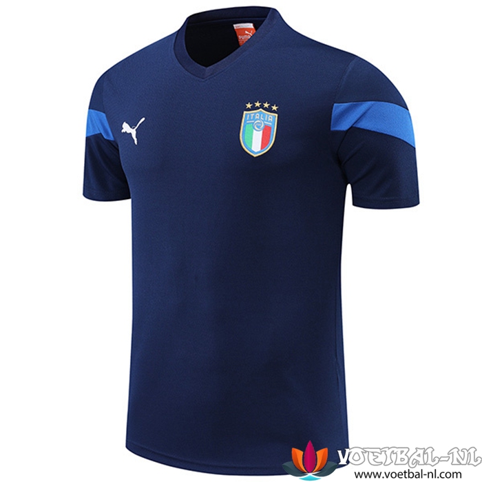 Italië Trainingsshirt marineblauw 2022/2023