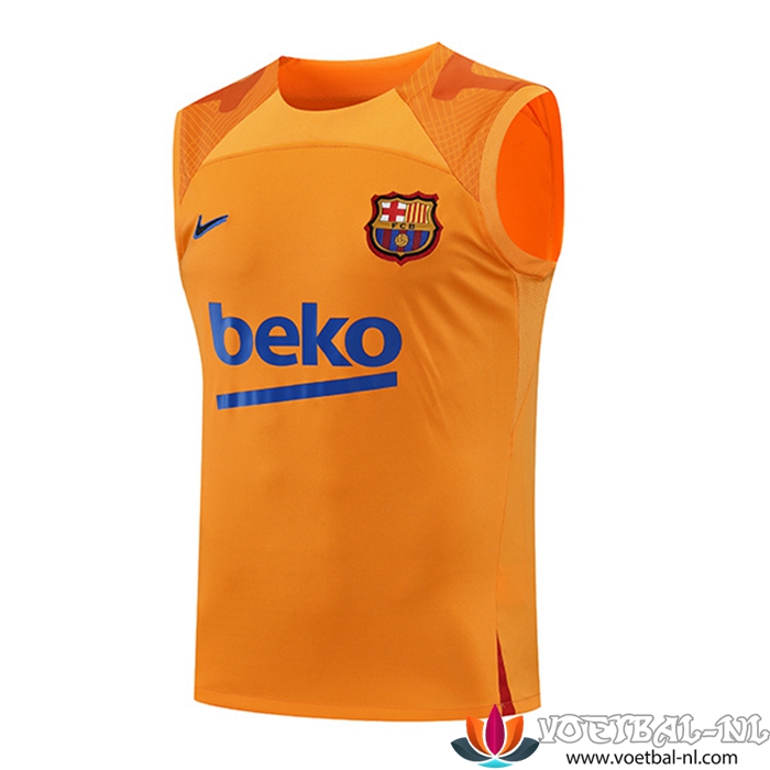 FC Barcelona Tanktop Geel 2022/2023