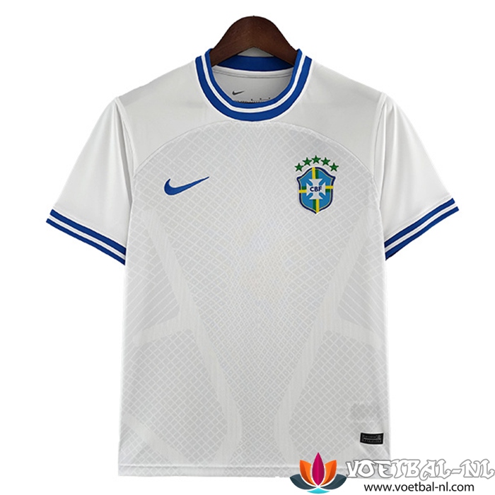 Brazilië Trainingsshirt Wit 2022/2023