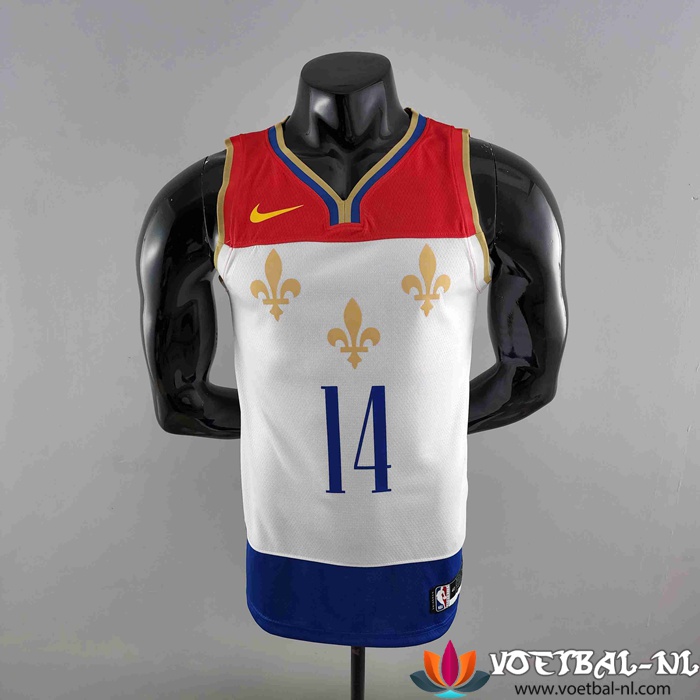 New Orleans Pelicans NBA shirts (INGRAM #14) 2020 Rood/Wit/Blauw Urban Edition
