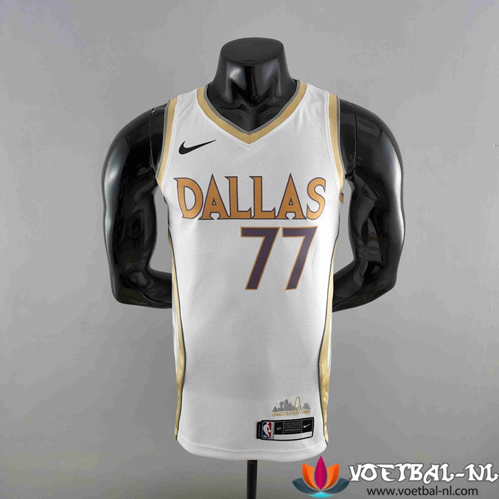 Dallas Mavericks NBA shirts (DONCIC #77) 2020 Wit City Edition