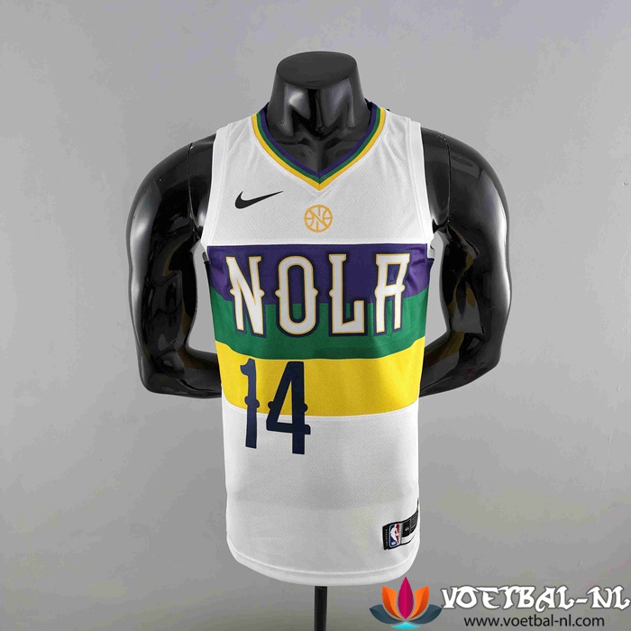 New Orleans Pelicans NBA shirts (INGRAM #14) Wit Urban Edition