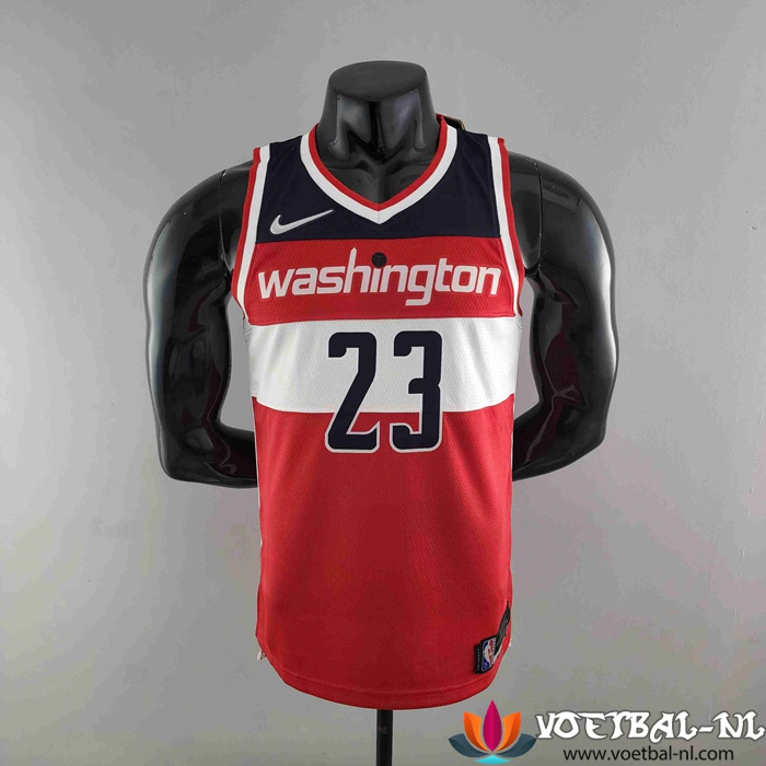 Washington Wizards NBA shirts (JORDAN #23) Rood/Wit/Blauw 75th Anniversary