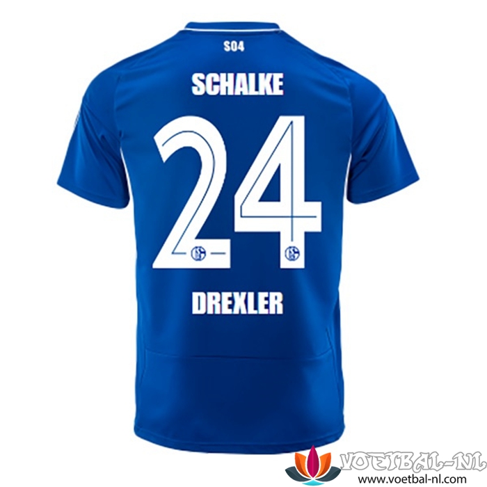 Schalke 04 (DREXLER #24) 2022/23 Thuisshirt