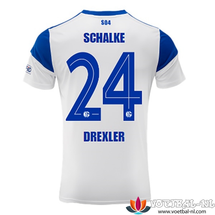 Schalke 04 (DREXLER #24) 2022/23 Uitshirt