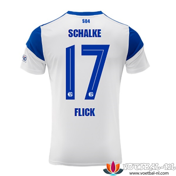 Schalke 04 (FLICK #17) 2022/23 Uitshirt