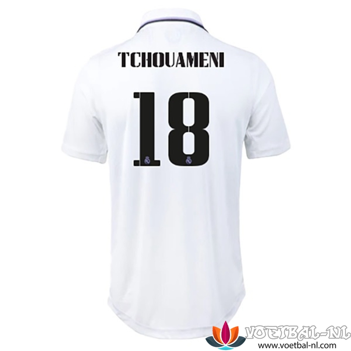 Real Madrid (TCHOUAMENI #18) 2022/23 Thuisshirt