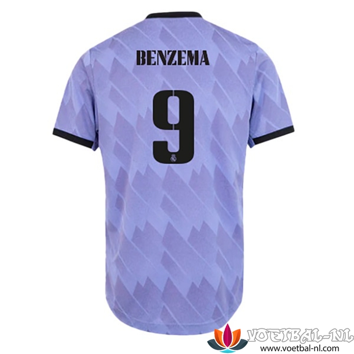 Real Madrid (BENZEMA #9) 2022/23 Uitshirt