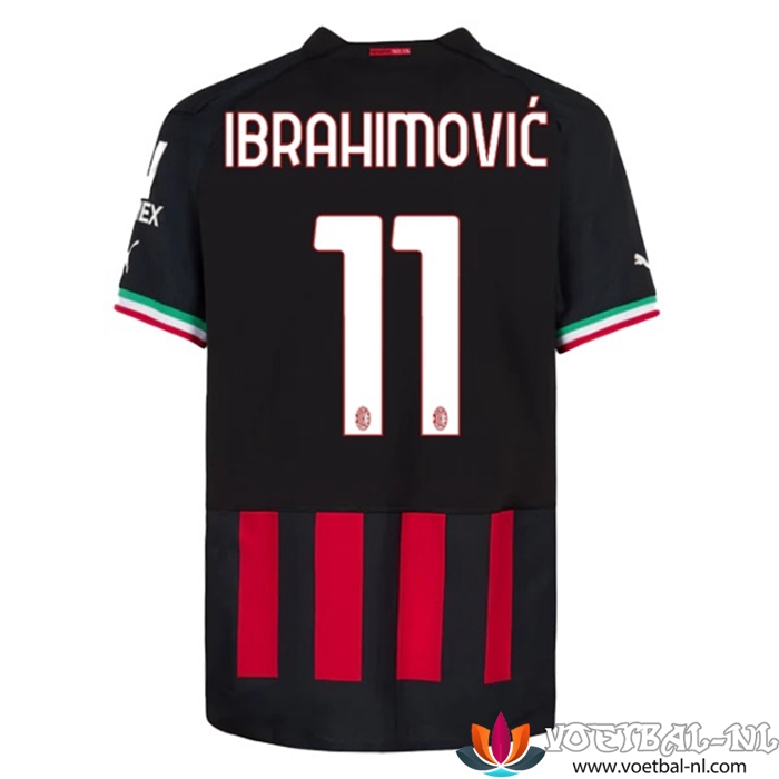 AC Milan (IBRAHIMOVIĆ #11) 2022/23 Thuisshirt