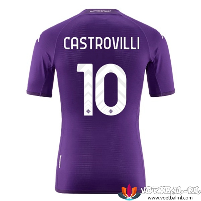 ACF Fiorentina (CASTROVILLI #10) 2022/23 Thuisshirt