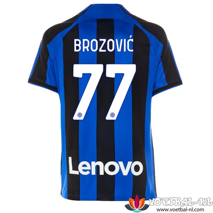 Inter Milan (BROZOVIĆ #77) 2022/23 Thuisshirt