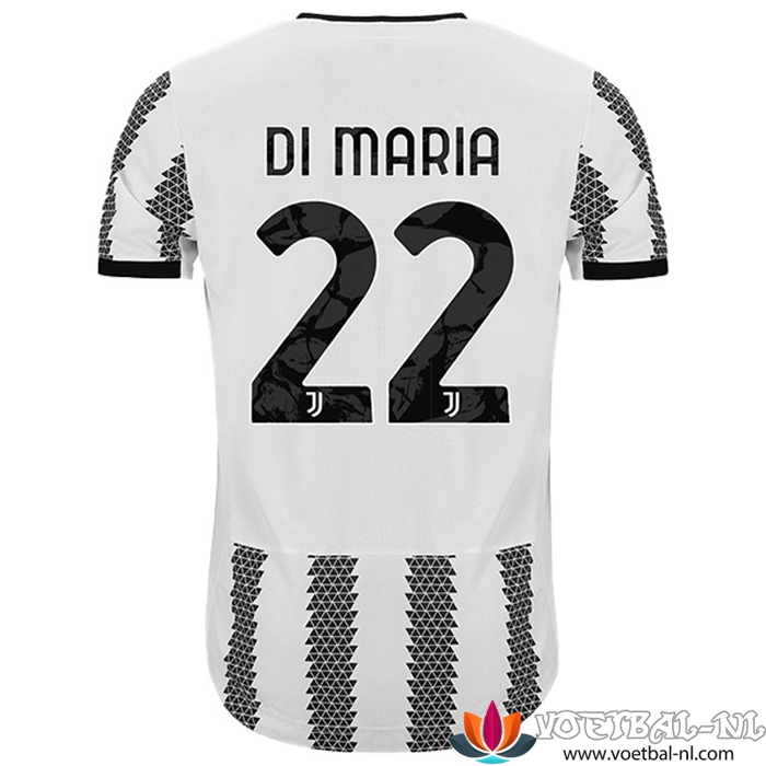 Juventus (DI MARIA #22) 2022/23 Thuisshirt