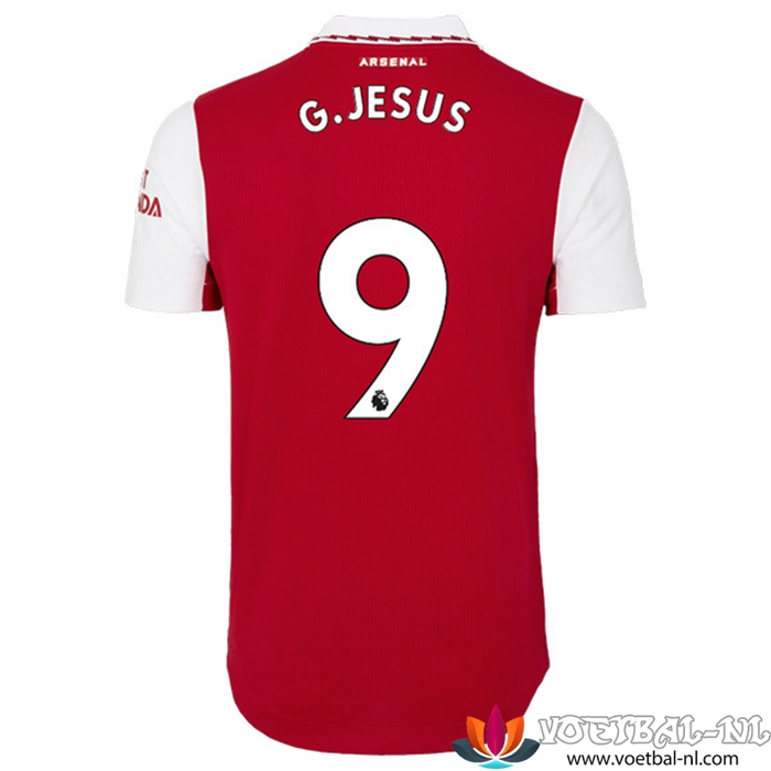 Arsenal (G.JESUS #9) 2022/23 Thuisshirt