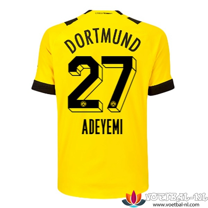 Dortmund BVB (ADEYEMI #27) 2022/23 Thuisshirt